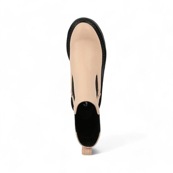 Circus NY by Sam Edelman Susan Size 7 Blonde SE Lug Sole Chelsea Platform Boot - Picture 9 of 15